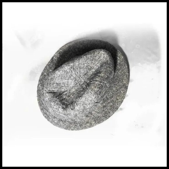 Men's Stingy Brim Fedora, Vintage Tweed Totes Hat - Picture 2 of 12